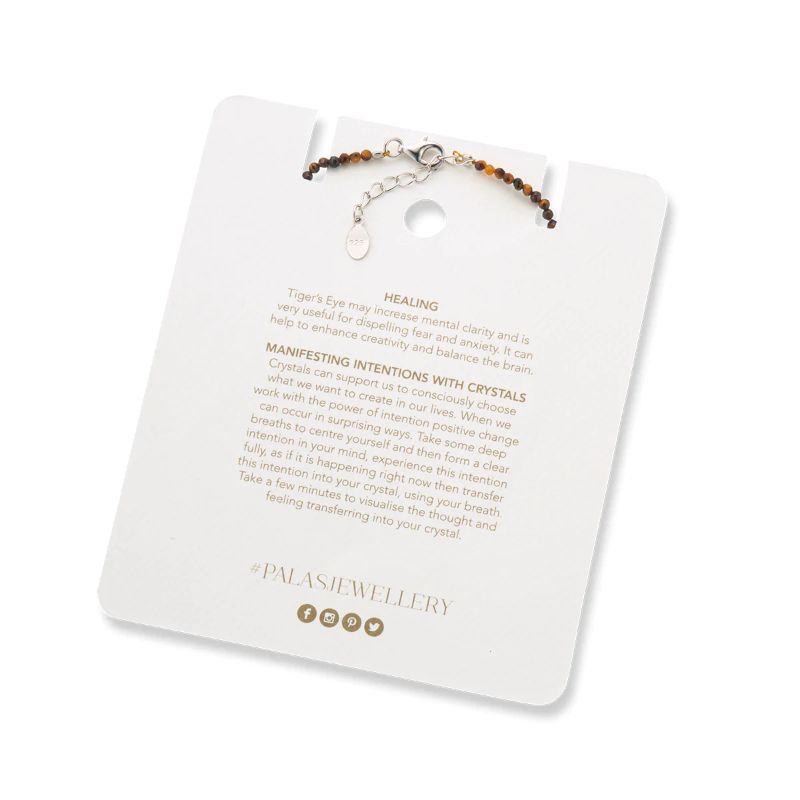 PALAS Tiger’s Eye Celestial Gem Bracelet BRACELET - Zabecca Living
