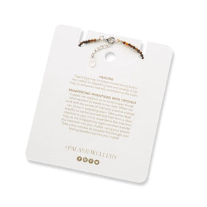 PALAS Tiger’s Eye Celestial Gem Bracelet BRACELET - Zabecca Living