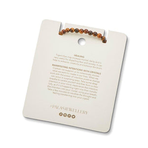 PALAS Tiger's Eye Healing Gem Bracelet BRACELET - Zabecca Living