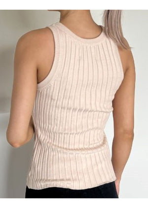 PAPER HEART Knit Top - Cream Top - Zabecca Living
