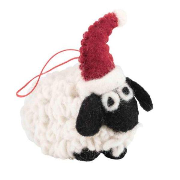 PASHOM Woolly Sheep - Black FESTIVE DECORATIONS - Zabecca Living