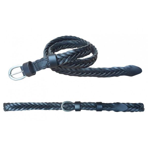 RUGGED HIDE 25mm Woven Belt - Black BELT - Zabecca Living