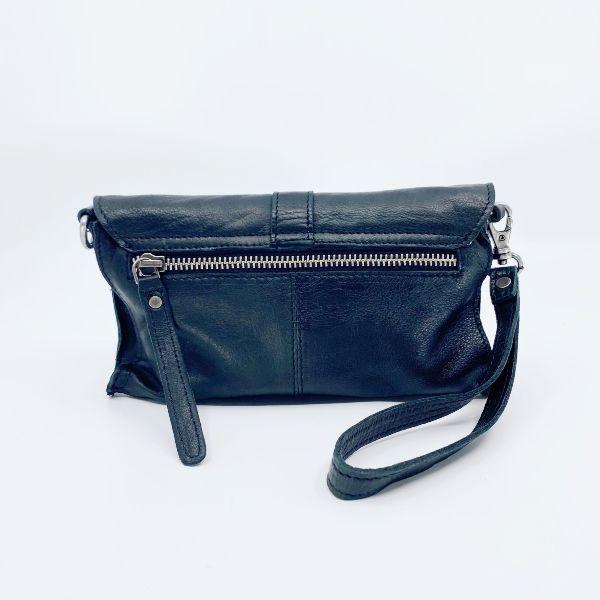 RUGGED HIDE Amelia Clutch - Black Purse - Zabecca Living