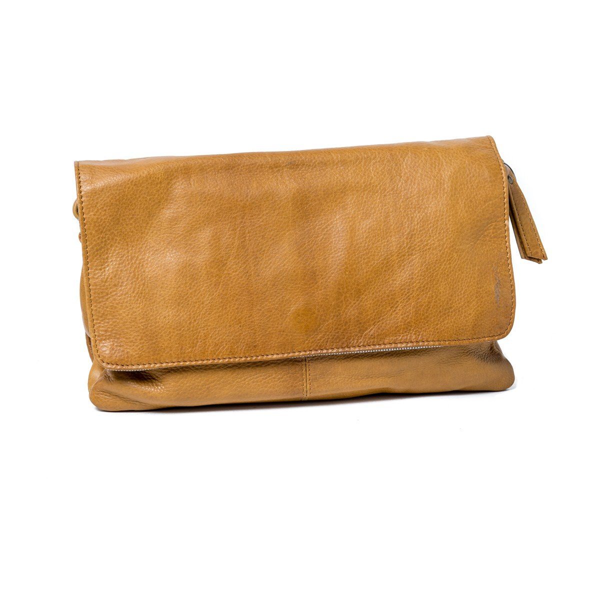 RUGGED HIDE Fay Sling Clutch HANDBAG TAN - Zabecca Living
