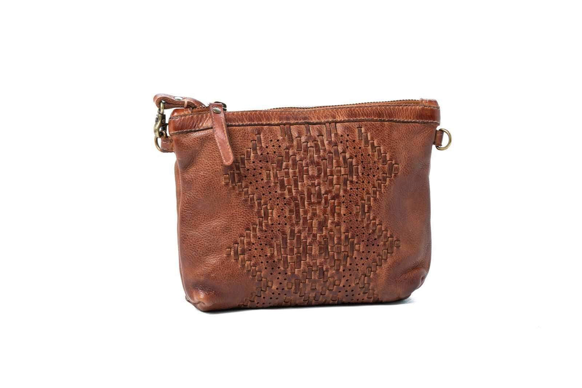 RUGGED HIDE Judy Handbag - Cognac HANDBAG - Zabecca Living
