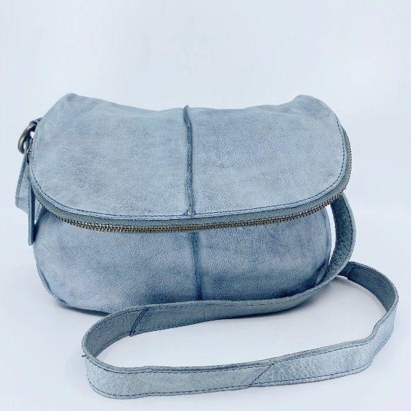 RUGGED HIDE Miranda Handbag - Steel Grey HANDBAG - Zabecca Living