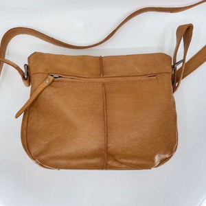 RUGGED HIDE Miranda Handbag - Tan HANDBAG - Zabecca Living