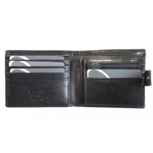 RUGGED HIDE Sumac Mens Wallet - Black MENS WALLET - Zabecca Living