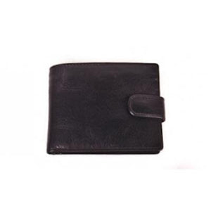 RUGGED HIDE Sumac Mens Wallet - Black MENS WALLET - Zabecca Living