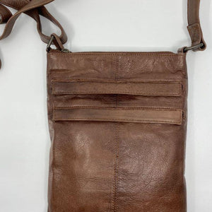 RUGGED HIDE Wendy Sling Bag - Brown HANDBAG - Zabecca Living
