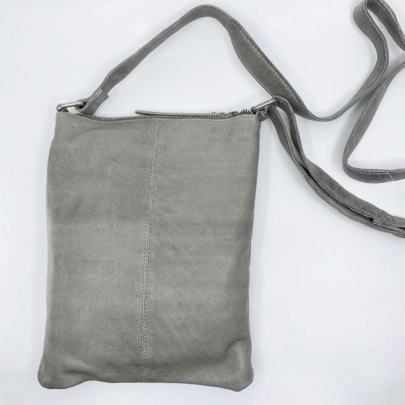 RUGGED HIDE Wendy Sling Bag - Dark Grey HANDBAG - Zabecca Living