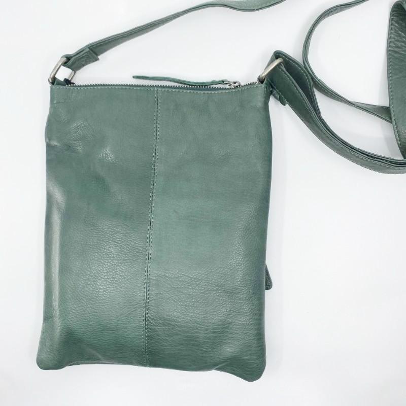 RUGGED HIDE Wendy Sling Bag - Graphite HANDBAG - Zabecca Living