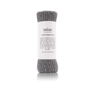 SALUS Cotton Wash Cloth Wash Cloth CHARCOAL - Zabecca Living