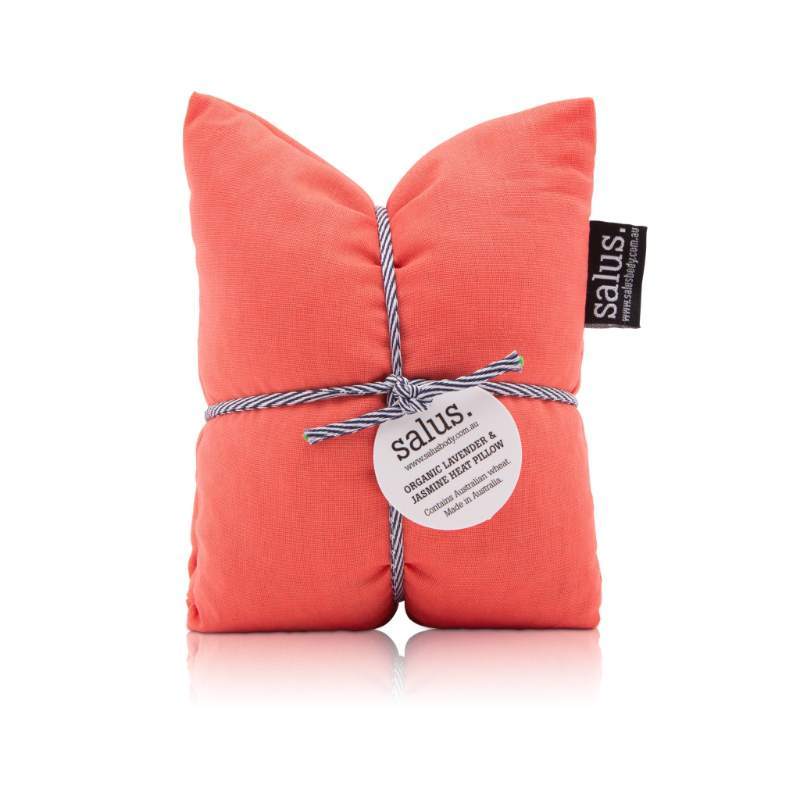 SALUS Organic Lavender & Jasmine Heat Pillow - Coral Heat Pillow - Zabecca Living
