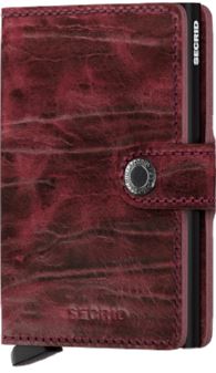 SECRID Miniwallet Dutch Martin WALLET BORDEAUX - Zabecca Living