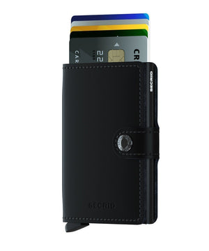 SECRID Miniwallet Matte WALLET BLACK - Zabecca Living