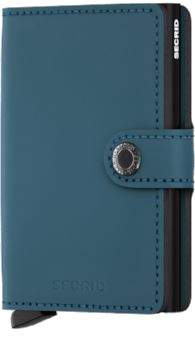 SECRID Miniwallet Matte WALLET PETROL - Zabecca Living