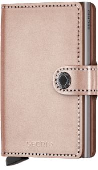 SECRID Miniwallet Metallic Rose WALLET - Zabecca Living
