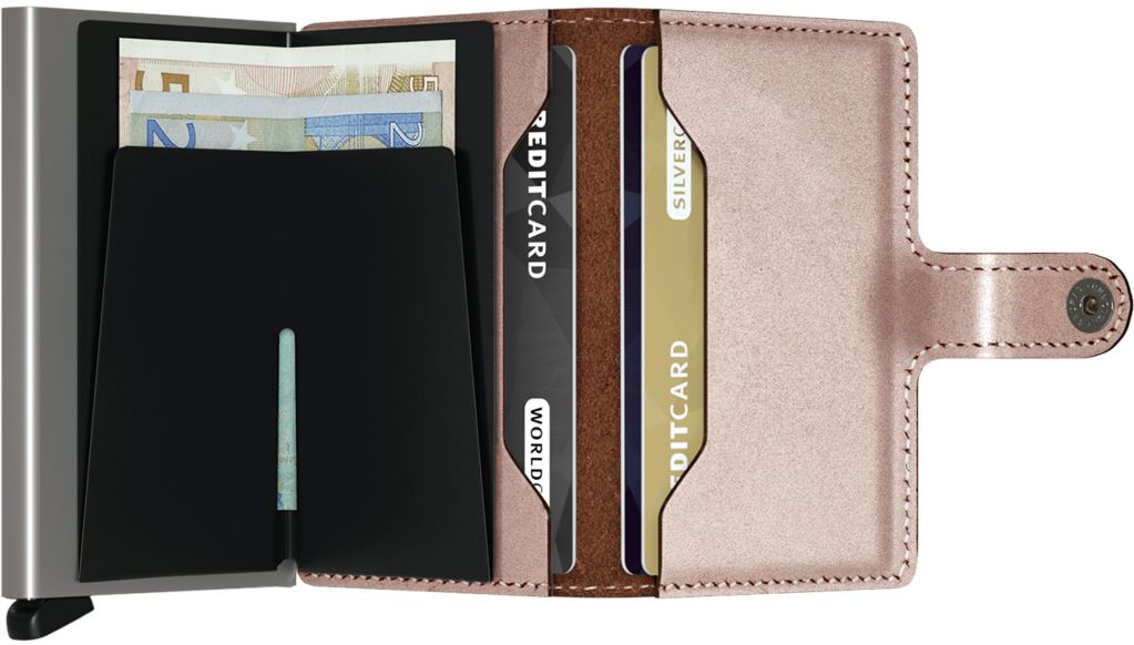 SECRID Miniwallet Metallic Rose WALLET - Zabecca Living