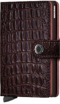 SECRID Miniwallet Nile WALLET BROWN - Zabecca Living