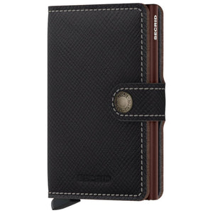SECRID Miniwallet - Saffiano Brown WALLET - Zabecca Living