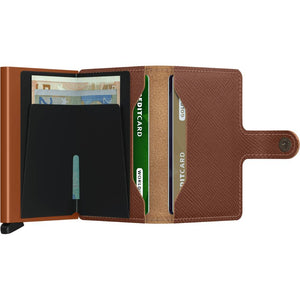 SECRID Miniwallet - Saffiano Caramel WALLET - Zabecca Living