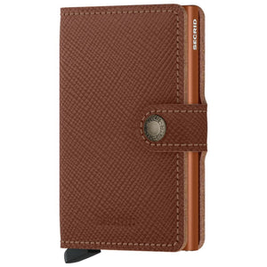 SECRID Miniwallet - Saffiano Caramel WALLET - Zabecca Living