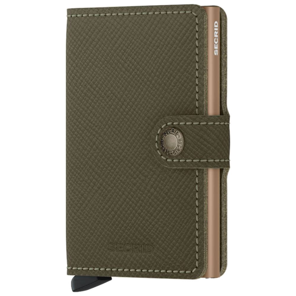 SECRID Miniwallet - Saffiano Olive WALLET - Zabecca Living