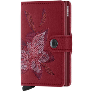 SECRID Miniwallet - Stitch Magnolia Rosso WALLET - Zabecca Living