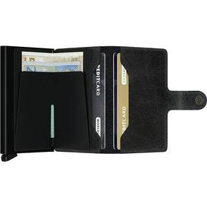 SECRID Miniwallet - Vintage Black WALLET - Zabecca Living