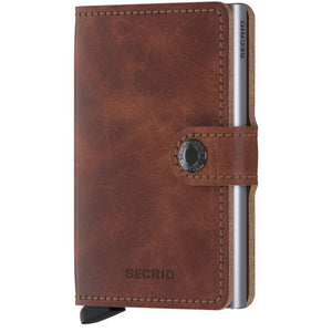 SECRID Miniwallet - Vintage Chocolate WALLET - Zabecca Living