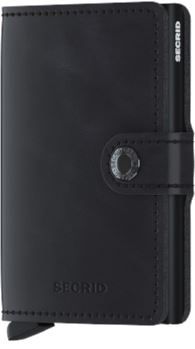 SECRID Miniwallet Vintage WALLET BLACK - Zabecca Living