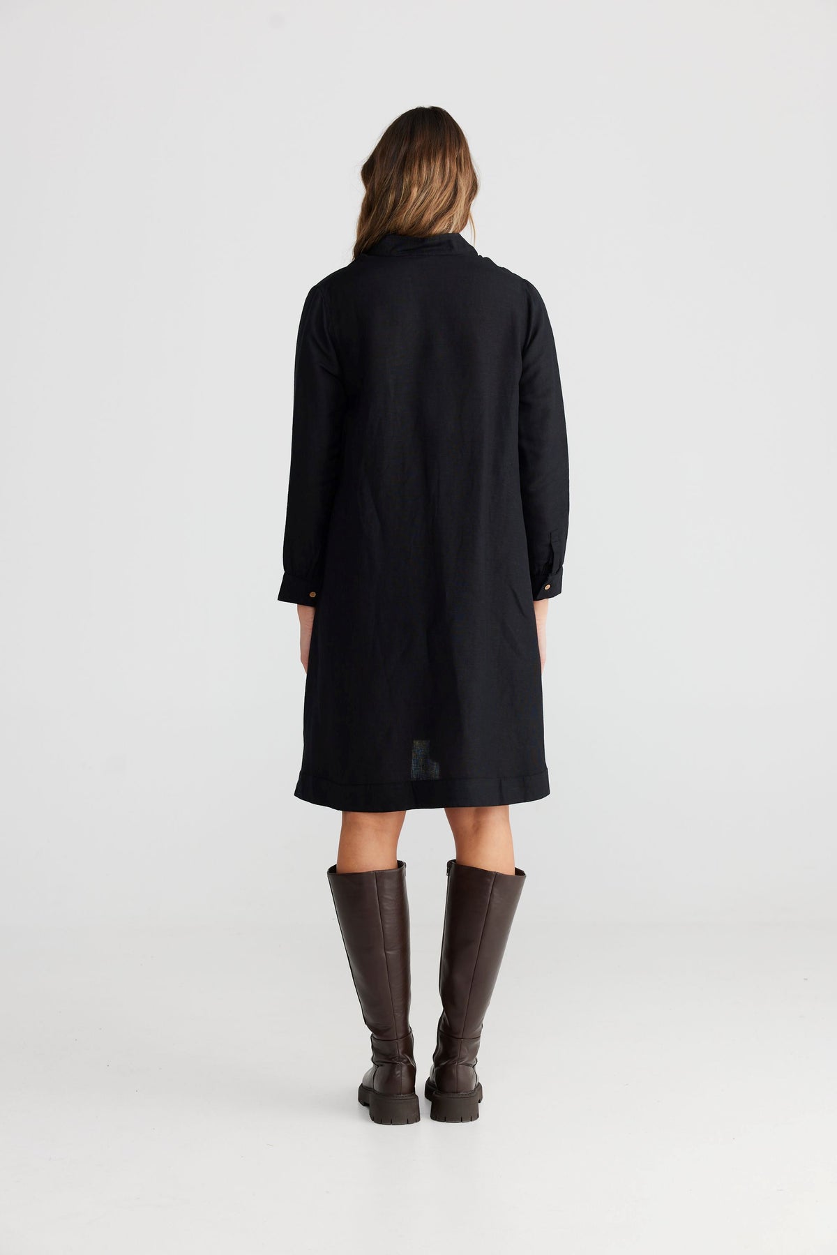 SHANTY Cruz Dress - Black Dress - Zabecca Living