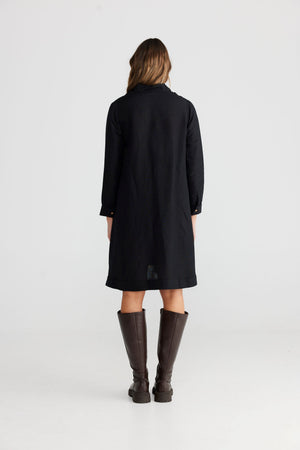 SHANTY Cruz Dress - Black Dress - Zabecca Living
