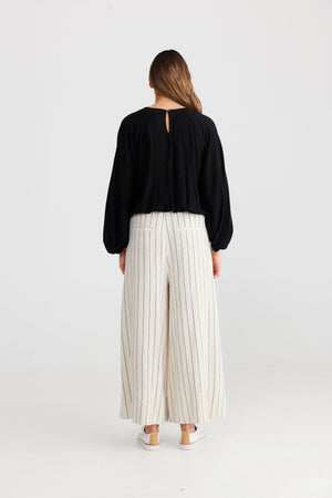 SHANTY Daniela Pants - Pinstripe Dress - Zabecca Living