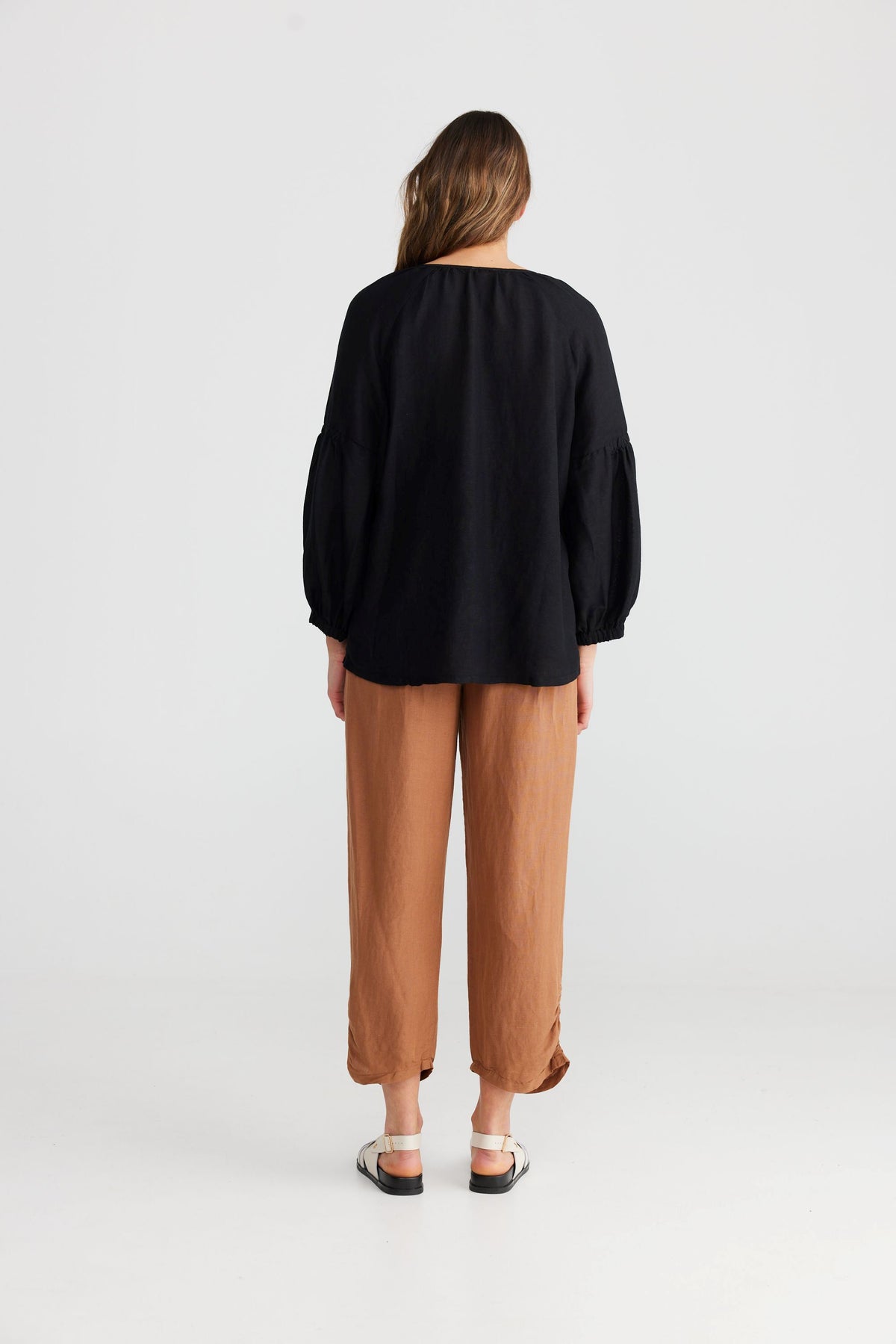 SHANTY Salemo Top - Black Shirts & Blouses - Zabecca Living