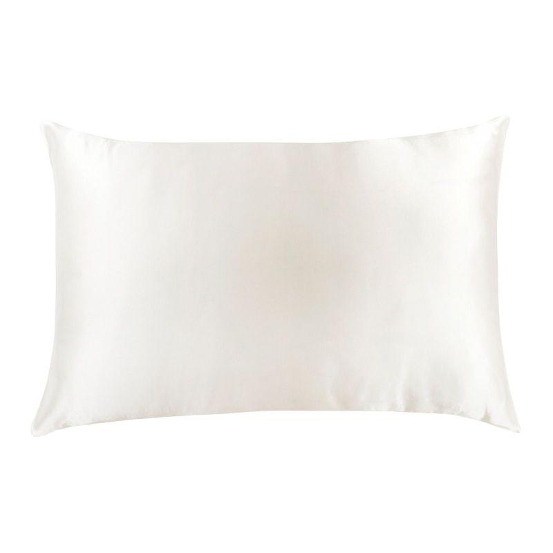 SILK MAGNOLIA Pure Silk Pillowcase in Gift Box - Ivory PILLOWCASE - Zabecca Living