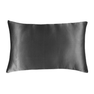 SILK MAGNOLIA Pure Silk Pillowcase in Gift Box -Storm Cloud PILLOWCASE - Zabecca Living