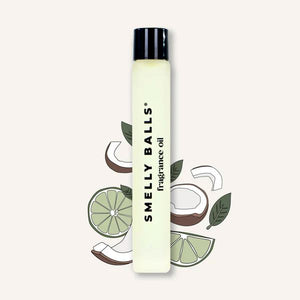 SMELLY BALLS 15ml Fragrance Oil - Coconut and Lime AIR FRESHENER - Zabecca Living