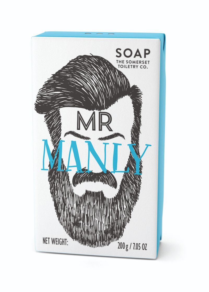 SOMERSET TOILETRY CO. Bearded Men's Soap - MR Manly Mens Body - Zabecca Living
