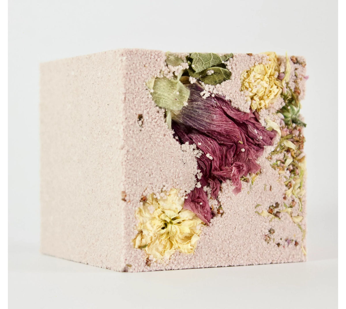 SOWKH Natural Effervescent Bath Cube - Nourish BATH BOMB - Zabecca Living