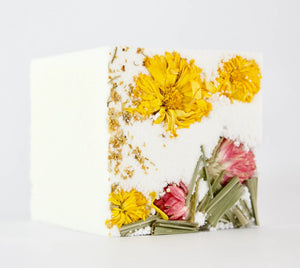 SOWKH Natural Effervscent Bath Cube - Radiate BATH BOMB - Zabecca Living