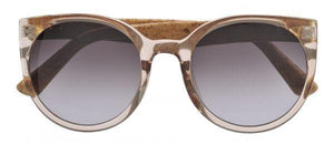 STICKS & SPARROW Clover - Crystal Champagne Sunglasses - Zabecca Living