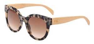 STICKS & SPARROW Coast - Ivory Tortoise Sunglasses - Zabecca Living