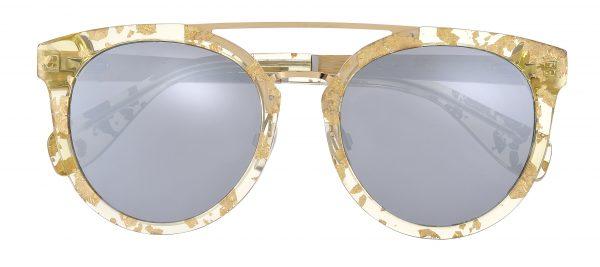 STICKS & SPARROW Element - Gold Leaf Sunglasses - Zabecca Living
