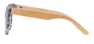 STICKS & SPARROW Prey - Grey Marble Sunglasses - Zabecca Living