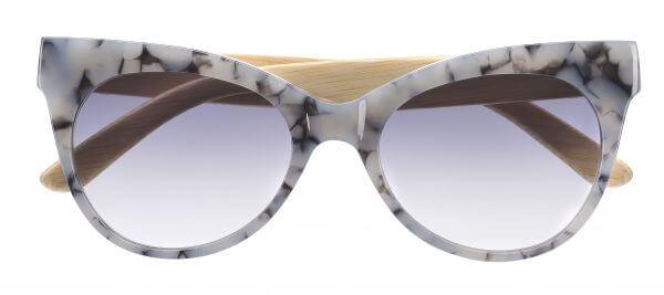 STICKS & SPARROW Prey - Grey Marble Sunglasses - Zabecca Living