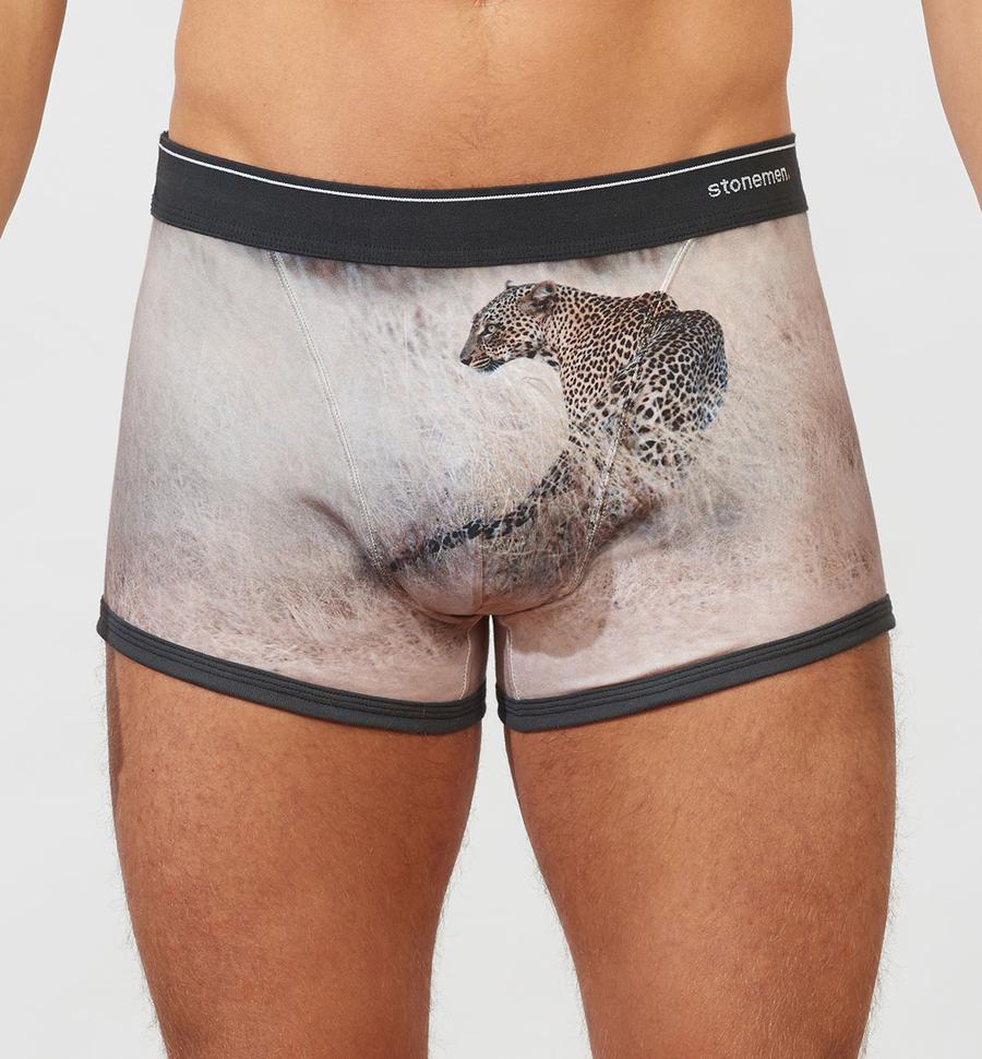 STONEMEN Boxer Brief - Leopard MENS UNDERWEAR - Zabecca Living
