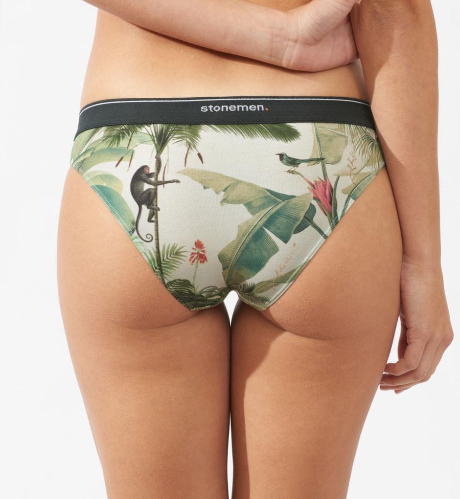 STONEMEN Cheeky Brief - Monkeys UNDERWEAR - Zabecca Living