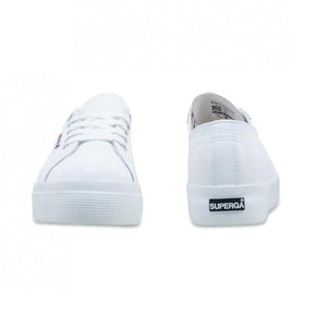 SUPERGA 2730 Naplngcotu - White Leather Shoe - Zabecca Living